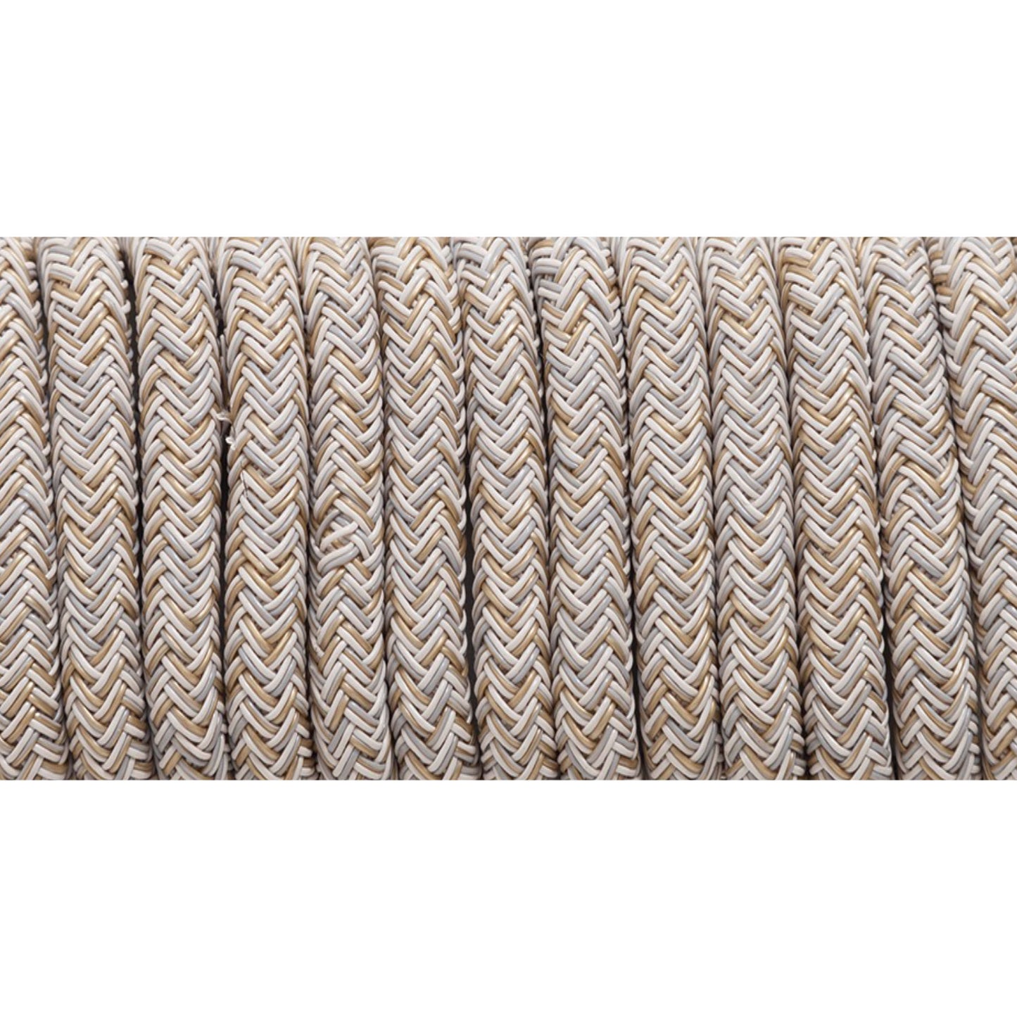 Positano Woven Outdoor Dining Chair, White/Honey (Set of 4)