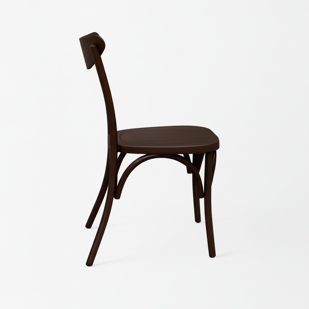 Yasmine Vintage Dining Chair - Metal, Burnt Almond (Set of 2)