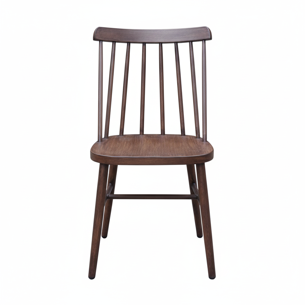 Avigal Vintage Side Chair - Metal, Burnt Almond (set of 2)