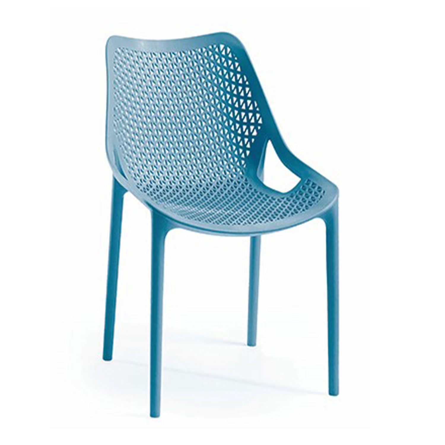 Bilros Billie Chair, Blue (Set of 4)