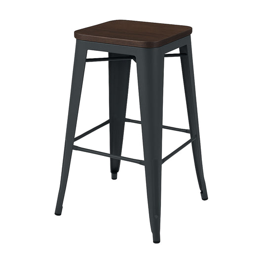 Trenton Bar Stool, Ash/Navy (Set of 4)