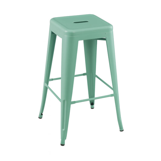 Trenton Bar Stool, Teal (Set of 4)