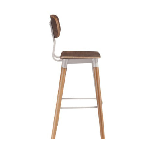 Wagner Bar Chair, White (Set of 4)