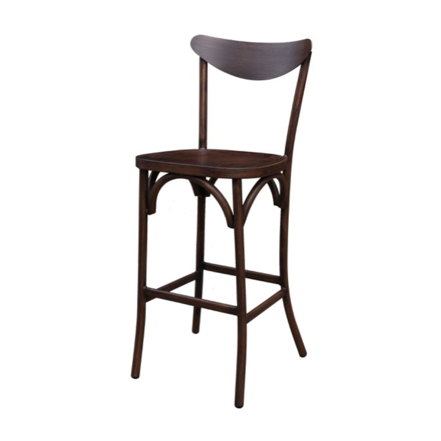Yasmine Bar Chair, Burnt Almond