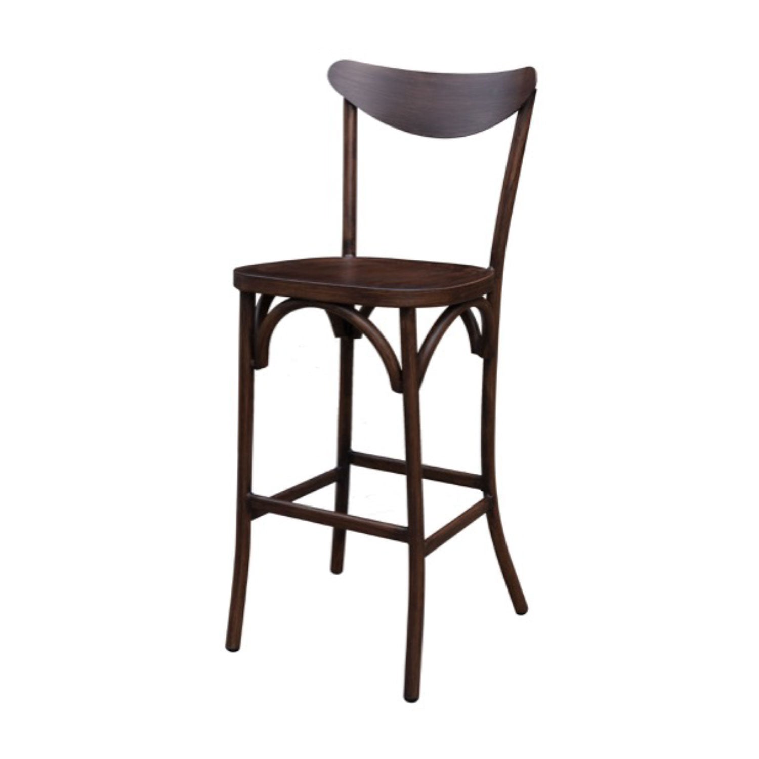 Yasmine Bar Chair, Burnt Almond