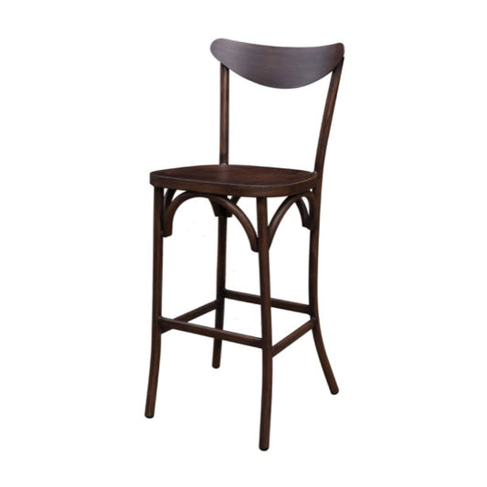 Yasmine Bar Chair, Burnt Almond