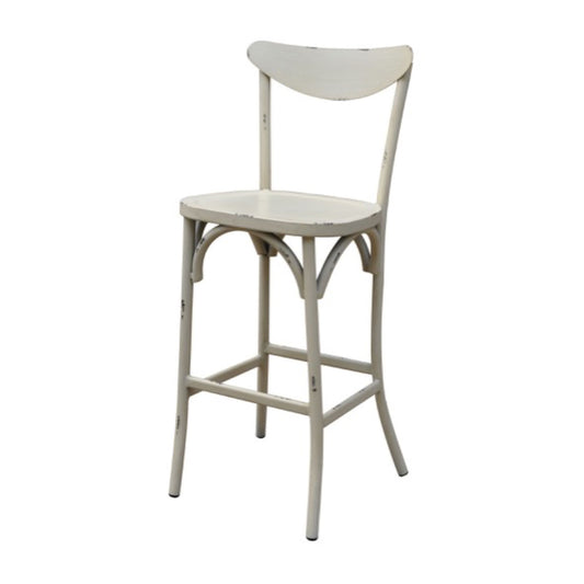 Yasmine Bar Chair, Vanilla